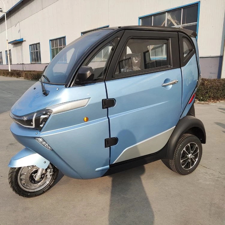 Triciclo elettrico di consegna del carico della batteria al litio del circuito idraulico di New Energy con le cinture di sicurezza