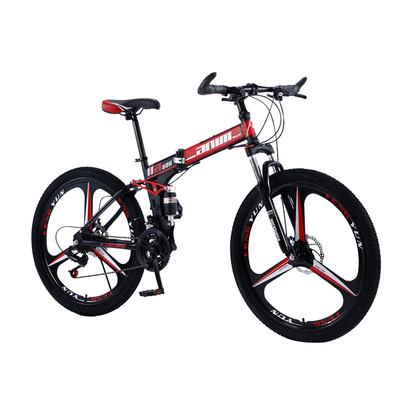 Mountain bike di alluminio della forcella della sospensione, 21 24 biciclette della montagna di velocità