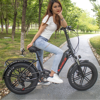 Bici elettrica della batteria al litio della lega del magnesio, bici elettrica delle signore variabili di velocità
