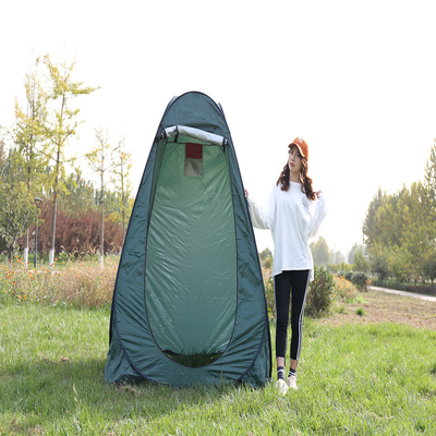 singola tenda della doccia di pop-up di 1.2x1.2x1.9m, tenda di campeggio impermeabile della toilette della doccia