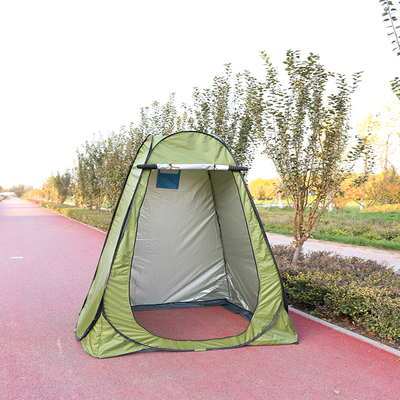 Tenda di pop-up di campeggio di segretezza del poliestere 190T della toilette portatile della doccia