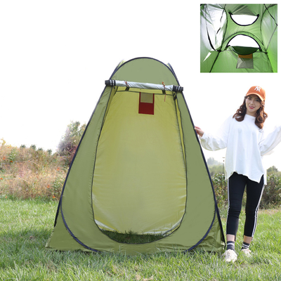Tenda portatile della doccia di pop-up dell'OEM, recinzione di campeggio della toilette della doccia