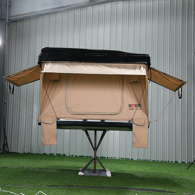 ABS impermeabile ss Shell Roof Top Tent dura di alluminio di 100%