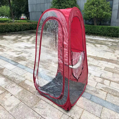 Persona a un solo strato dei baccelli 2 del tempo di pop-up del panno di 210D Oxford