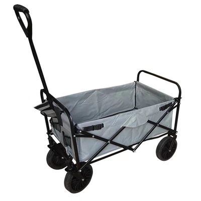 Quattro carrello di compera d'acciaio della ruota 600D Oxford del panno di spinta del carretto universale del vagone