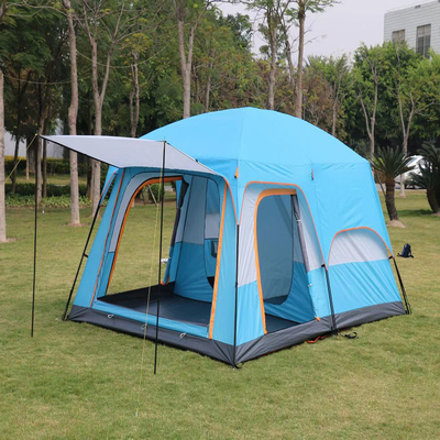430*305*210cm tre tenda della famiglia della persona della tenda 210D 8 di sport all'aperto della stanza