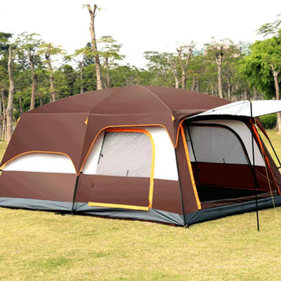 Stanza ricoprente impermeabile automatica della tenda dell'unità di elaborazione della tenda di campeggio di 8 persone multi