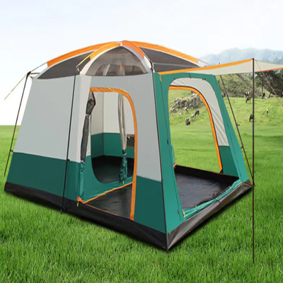 Stanza ricoprente impermeabile automatica della tenda dell'unità di elaborazione della tenda di campeggio di 8 persone multi
