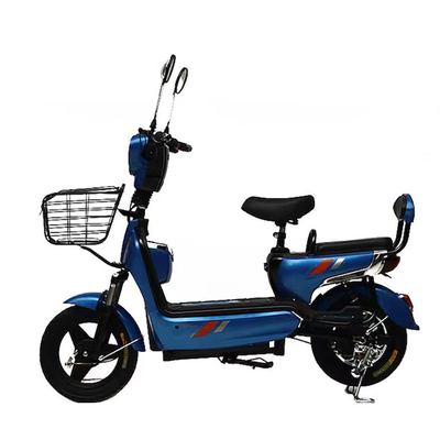 Motorino elettrico adulto principale del motociclo dell'esposizione con la gomma grassa della ruota della batteria al piombo 2