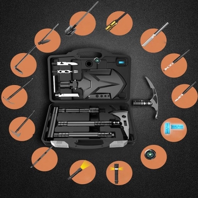 Kit di utensili di campeggio all'aperto della lega di alluminio