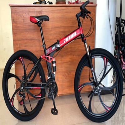 Mountain bike pieghevole della lega di alluminio 120kg a 26 pollici