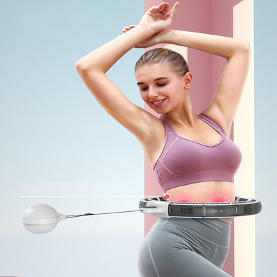 24 sezioni hanno pesato il hula-hoop astuto il LED, il hula-hoop pesato Digital della palestra