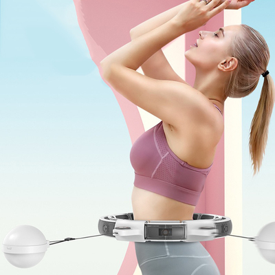 Hula-hoop di yoga di forma fisica della palestra pesato Digital di massaggio dell'attrezzatura della palestra