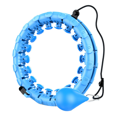 ABS 24 hula-hoop di Smart di forma fisica dei nodi, 24 hula-hoop pesati sezione 1.3kg