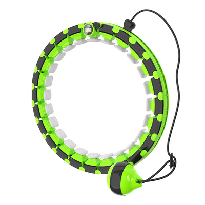 24 hula-hoop astuti dei nodi, hula-hoop di filatura pesato forma fisica domestica