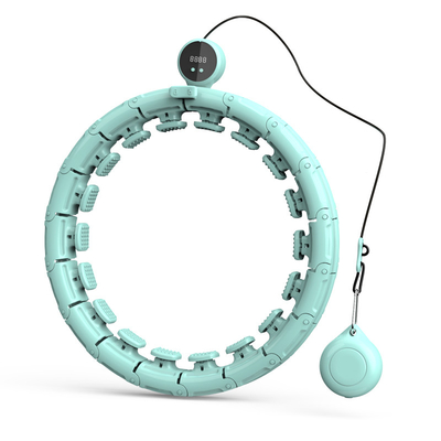 Hula-hoop di conteggio astuto del PVC pp dell'ABS, cerchio addominale regolabile di forma fisica della vita