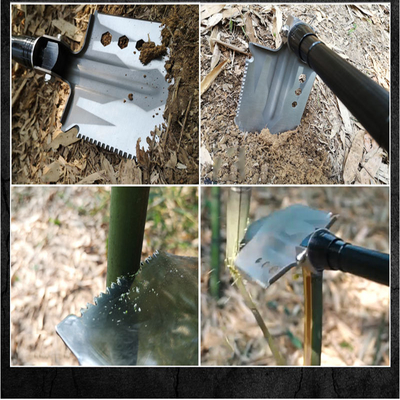 Strumento Kit With Flashlight di avventura della lega di alluminio dell'ingranaggio di sopravvivenza