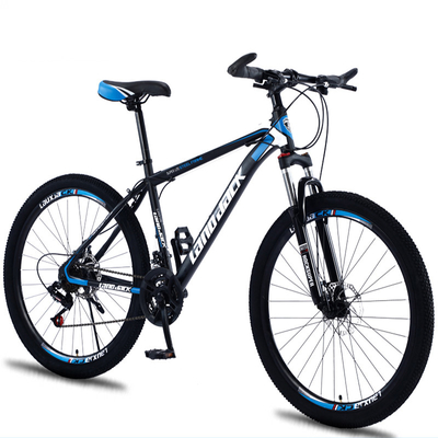 Correndo 26" mountain bike di alluminio, mountain bike d'acciaio ad alto tenore di carbonio