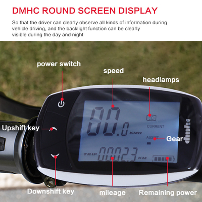 Bicicletta elettrica principale della struttura molle della coda della lega del magnesio della batteria al litio dell'esposizione 30-50Km/H