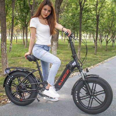 bicicletta elettrica di velocità variabile della lega del magnesio della batteria al litio 40Km/H