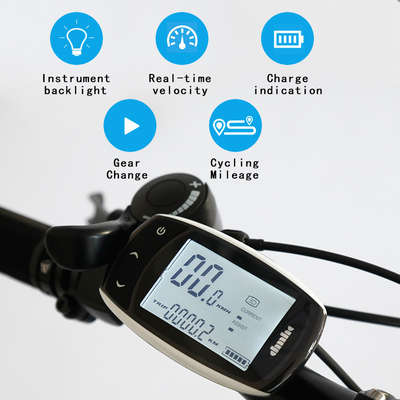 Bicicletta elettrica della coda della batteria al litio molle della struttura 30-50Km/H 40Km/H con esposizione principale