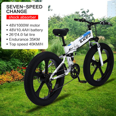 struttura molle della coda della bici elettrica della batteria al litio 40km/H