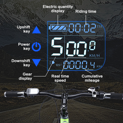 Velocità variabile elettrica di alluminio della bici 50km/H della batteria al litio