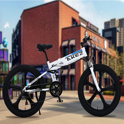Bicicletta elettrica di velocità della batteria al litio dell'alluminio della lega variabile del magnesio