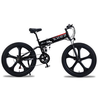 Bici elettrica della batteria al litio della lega del magnesio, bicicletta elettrica di 48V 500W