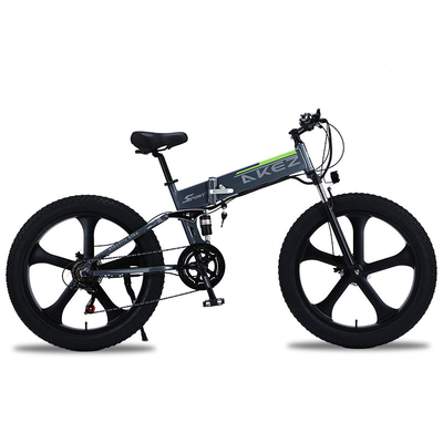 Bici elettrica della batteria al litio della lega del magnesio, bicicletta elettrica di 48V 500W