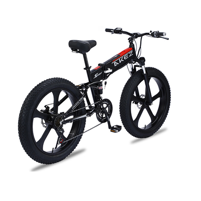 Bici elettrica della batteria al litio della lega del magnesio, bicicletta elettrica di 48V 500W