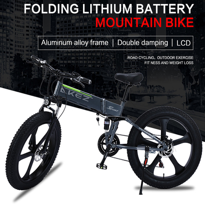 Bici elettrica principale della coda della lega del magnesio dell'esposizione della batteria al litio molle della struttura 40Km/H