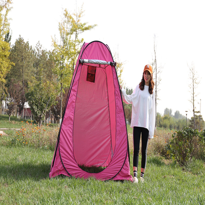 Tenda di campeggio all'aperto della doccia del poliestere portatile di svago