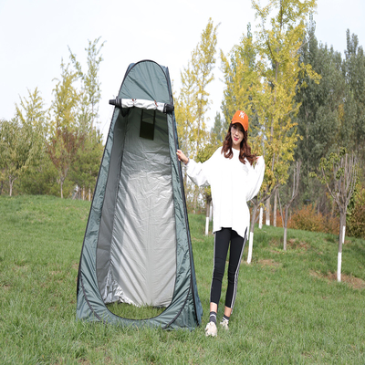 Doccia di campeggio portatile automatica 1.2x1.2x1.9m della toilette della spiaggia della tenda di pop-up