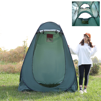 Tenda portatile della doccia di pop-up dell'OEM, recinzione di campeggio della toilette della doccia