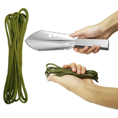 Piccolo acciaio di manganese della lega di alluminio della pala di mano del giardino del quadrato agricolo 26cm
