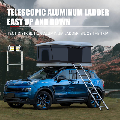 La tenda di campeggio superiore del tetto dell'automobile della tela dell'OEM ha personalizzato la persona 2-3/3-4