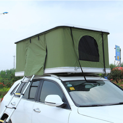Strato del camper della tela di arresto dello strappo doppio della tenda all'aperto del tetto