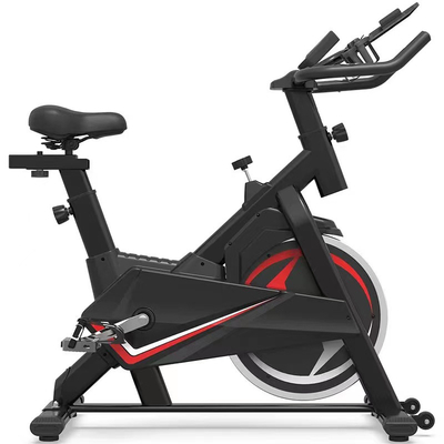 Bici di esercizio aerobico d'acciaio ad alto tenore di carbonio della trasmissione della cinghia cardio per la palestra domestica