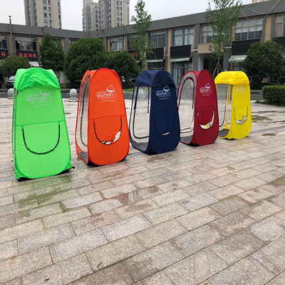 Tenda inferiore di sorveglianza del baccello del tempo dello schermo di 2 persone di conto della tenda del gioco del filo di acciaio