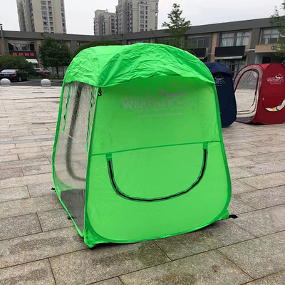 Esponga al sole la tenda a un solo strato dei baccelli del tempo del panno del filo di acciaio del riparo 210D Oxford