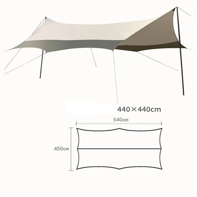 Il pop-up di campeggio della tenda di sport all'aperto del poliestere della spiaggia 210T impermeabilizza antivento