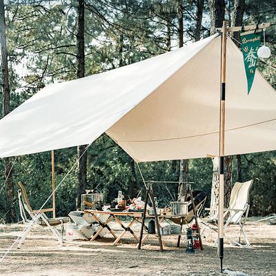 La spiaggia di campeggio del tubo del ferro del poliestere della tenda 210T di Sun di pop-up espone al sole la tenda di riparo