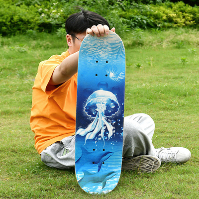 Il pattino di Longboard dei cuscinetti del acciaio al carbonio spinge la stampa del trasferimento di calore