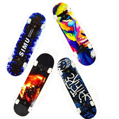 Il pattino di Longboard dei cuscinetti del acciaio al carbonio spinge la stampa del trasferimento di calore