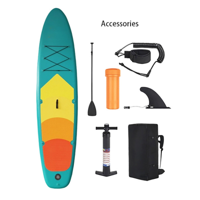 Di dimensione del supporto pagaia su ordinazione 9ft gonfiabili del Sup di Watersport del bordo su
