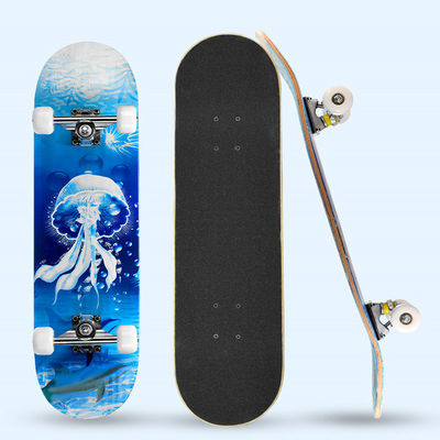 Ragazza nera della ruota dell'unità di elaborazione della sabbia che sopporta pattino legno dell'acero di 7 strati